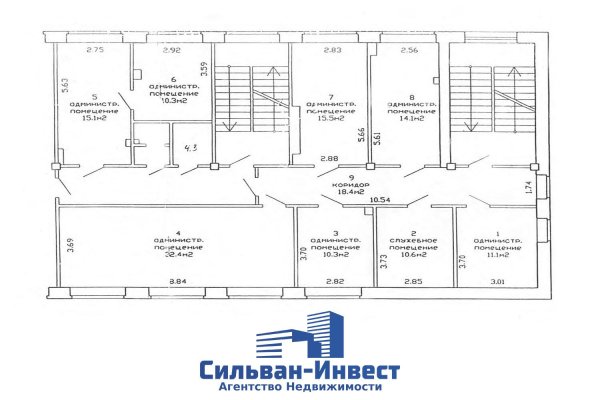 Сдается офисное помещение по адресу г. Минск, Кропоткина ул., д. 91 - фото 11