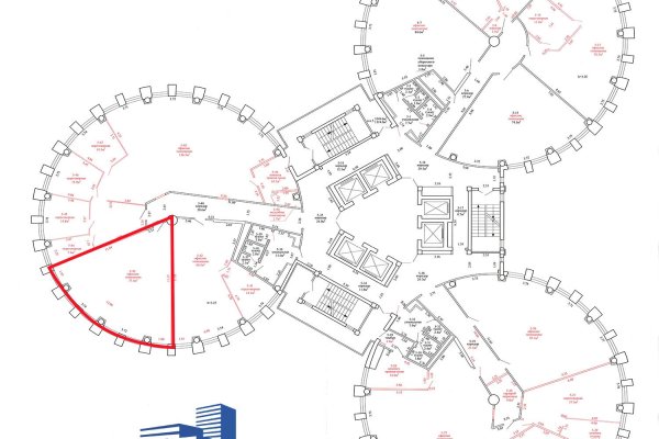 Продается офисное помещение по адресу г. Минск, Домбровская ул., д. 9 - фото 16