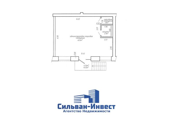 Продается торговое помещение по адресу г. Минск, Долгобродская ул., д. 7 к. 1 - фото 11