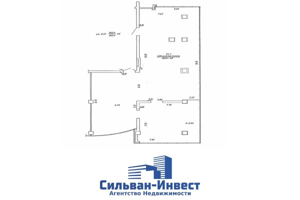 Сдается офисное помещение по адресу г. Минск, Победителей просп., д. 7 к. А - фото 20