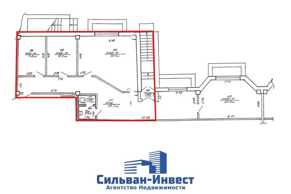 Сдается офисное помещение по адресу г. Минск, Чехова ул., д. 3 - фото 18