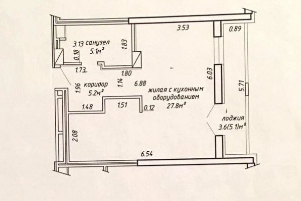 2-комнатная квартира по адресу улица Максима Богдановича, 144 - фото 8