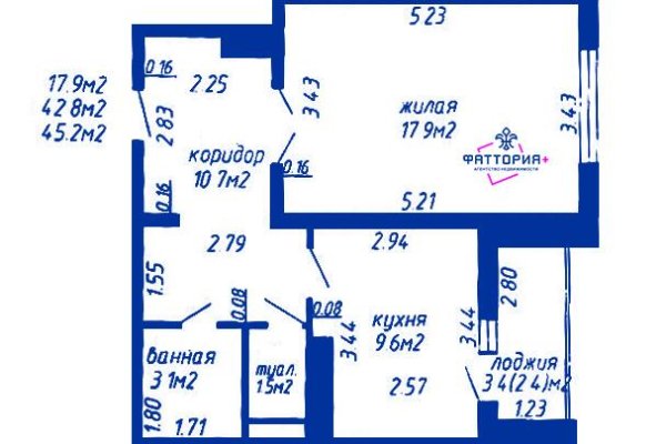 1-комнатная квартира по адресу Каменногорская ул., д. 24 - фото 1