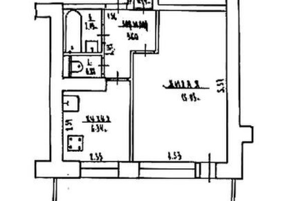 1-комнатная квартира по адресу Кольцова ул., д. 32 - фото 1