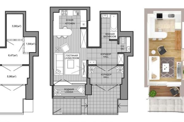 1-комнатная квартира по адресу Николы Теслы ул., д. 30 - фото 1