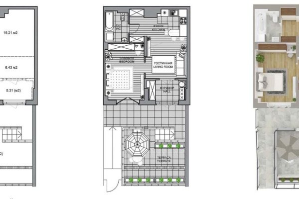 2-комнатная квартира по адресу Белградская ул., д. 1 - фото 1