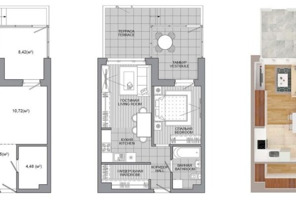 2-комнатная квартира по адресу Леонида Щемелёва ул., д. 14 - фото 1