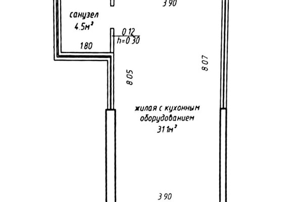 2-комнатная квартира по адресу Макаенка ул., д. 12 к. Е - фото 1