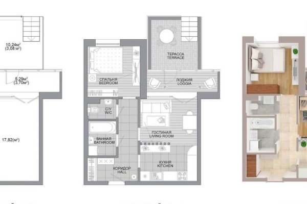 2-комнатная квартира по адресу Савицкого ул., д. 1 - фото 1