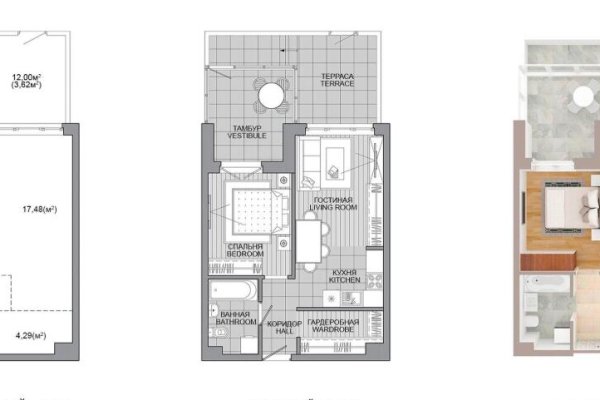 2-комнатная квартира по адресу Савицкого ул., д. 2 - фото 1