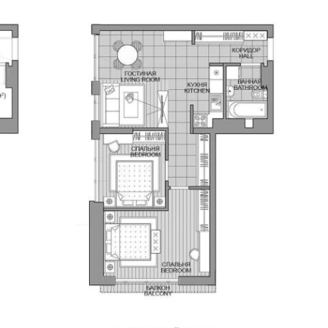 Фотография 3-комнатная квартира по адресу Игоря Лученка ул., д. 8 - фото 1