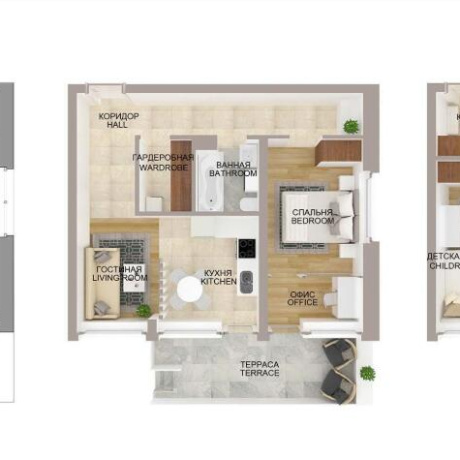 Фотография 3-комнатная квартира по адресу Лейтенанта Кижеватова ул., д. 3 к. А - фото 1