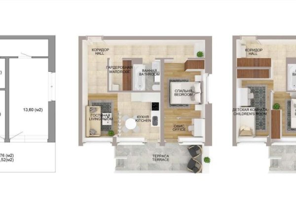 3-комнатная квартира по адресу Лейтенанта Кижеватова ул., д. 3 к. А - фото 1