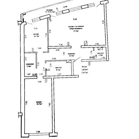 Фотография 3-комнатная квартира по адресу Победителей просп., д. 115 - фото 1