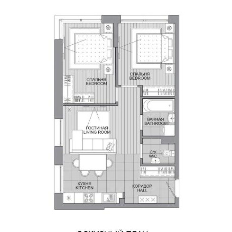 Фотография 3-комнатная квартира по адресу Савицкого ул., д. 8 - фото 1