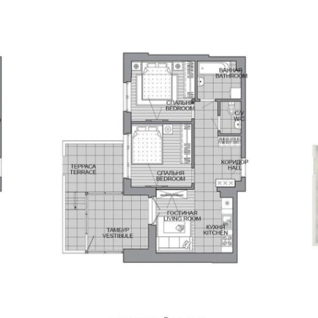 Фотография 3-комнатная квартира по адресу Савицкого ул., д. 2 - фото 1