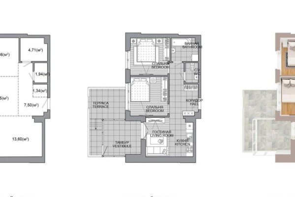 3-комнатная квартира по адресу Савицкого ул., д. 2 - фото 1