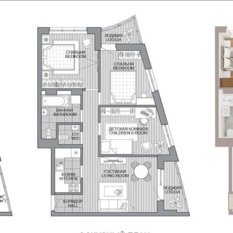 Фотография 4-комнатная квартира по адресу Леонида Щемелёва ул., д. 18 - фото 1