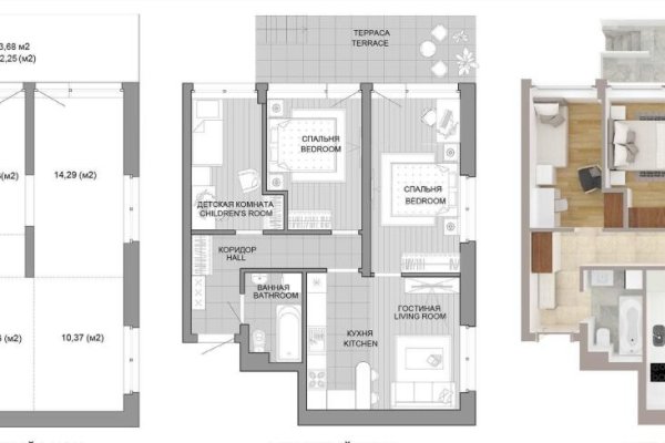 4-комнатная квартира по адресу Лейтенанта Кижеватова ул., д. 3 к. А - фото 1