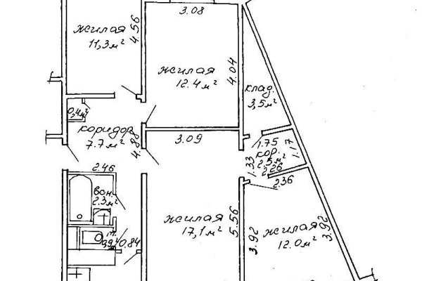 4-комнатная квартира по адресу Никифорова ул., д. 17 - фото 1