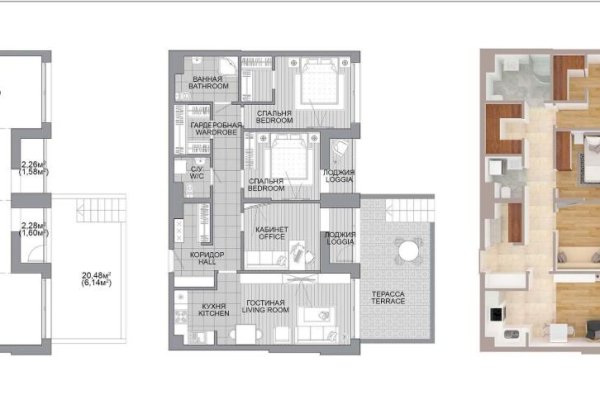 4-комнатная квартира по адресу Савицкого ул., д. 1 - фото 1