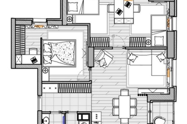 3-комнатная квартира по адресу Дзержинского просп., д. 30 - фото 9