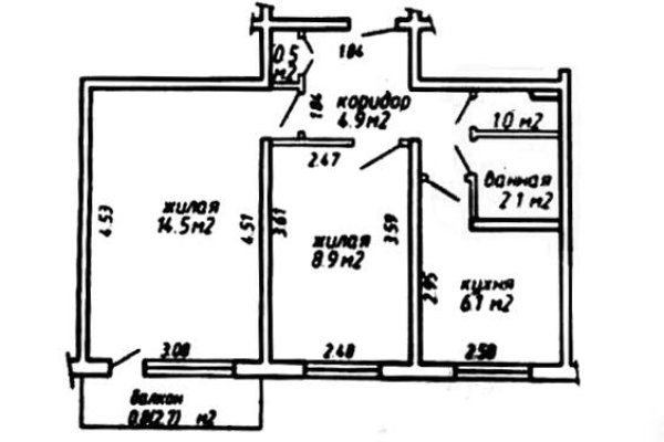 2-комнатная квартира по адресу Надеждинская ул., д. 7 к. 1 - фото 13