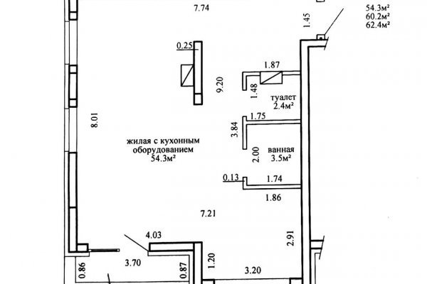 3-комнатная квартира по адресу Игоря Лученка ул., д. 29 - фото 16