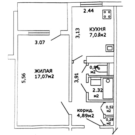 Фотография 1-комнатная квартира по адресу Горовца ул., д. 26 - фото 7