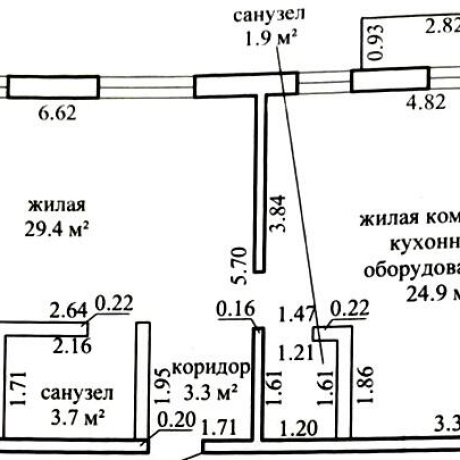Фотография 2-комнатная квартира по адресу Лавандовая ул., д. 7 - фото 7