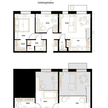 Фотография 2-комнатная квартира по адресу Лавандовая ул., д. 7 - фото 11