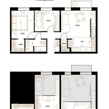 Фотография 2-комнатная квартира по адресу Лавандовая ул., д. 7 - фото 9