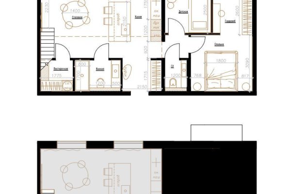 2-комнатная квартира по адресу Лавандовая ул., д. 7 - фото 8