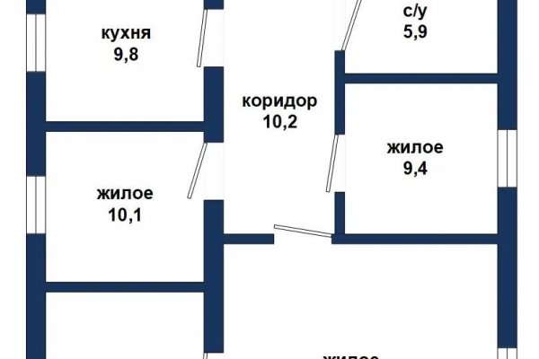 Продается коттедж аг. Большевик, Зеленая ул. - фото 6