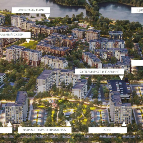 Фотография 1-комнатная квартира по адресу Виталия Цвирко ул., д. 65 - фото 14