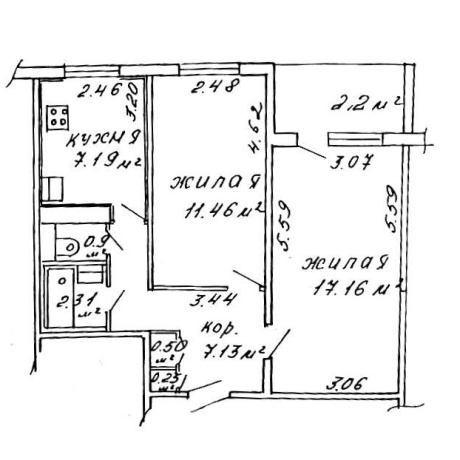 Фотография 2-комнатная квартира по адресу Казинца ул., д. 76 - фото 8