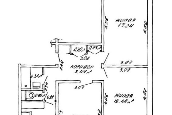 3-комнатная квартира по адресу Орловская ул., д. 86 к. 1 - фото 4
