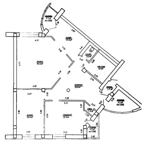Фотография 2-комнатная квартира по адресу Ваньковича ул., д. 55 - фото 15