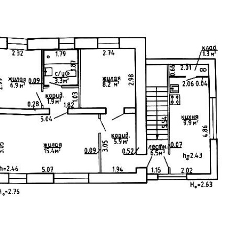 Фотография 3-комнатная квартира по адресу Октябрьская ул., д. 72 - фото 14