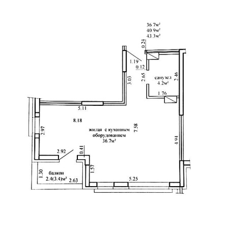 Фотография 3-комнатная квартира по адресу Савицкого ул., д. 23 - фото 3