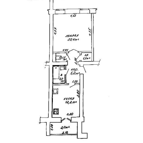 Фотография 1-комнатная квартира по адресу Плеханова ул., д. 37 - фото 16