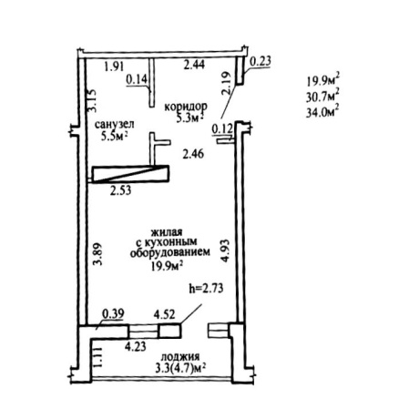 Фотография 1-комнатная квартира по адресу Николая Камова ул., д. 11 - фото 2