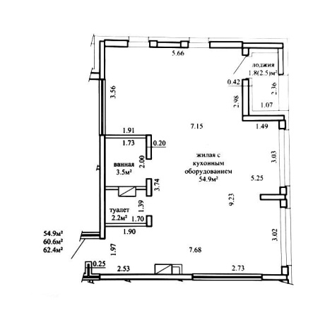 Фотография 4-комнатная квартира по адресу Жореса Алфёрова ул., д. 8 - фото 4