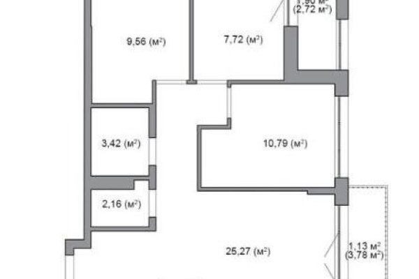 4-комнатная квартира по адресу Жореса Алфёрова ул., д. 8 - фото 3