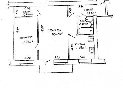 2-комнатная квартира по адресу Чайковского проезд, д. 6 - фото 9