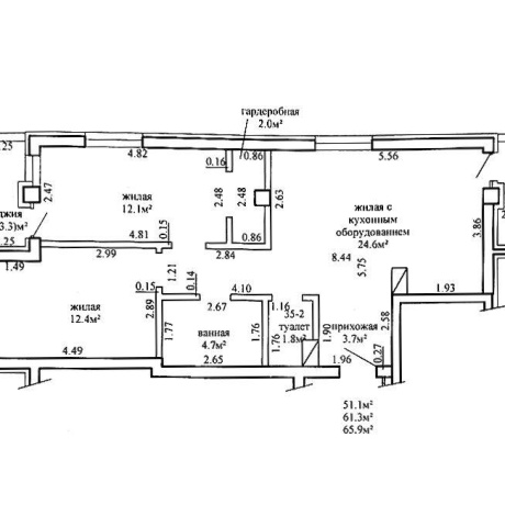 Фотография 3-комнатная квартира по адресу Жуковского ул., д. 16 - фото 17