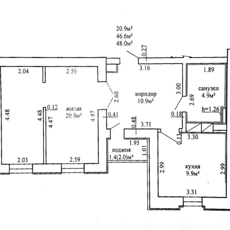 Фотография 1-комнатная квартира по адресу Правда газеты просп., д. 3 - фото 16
