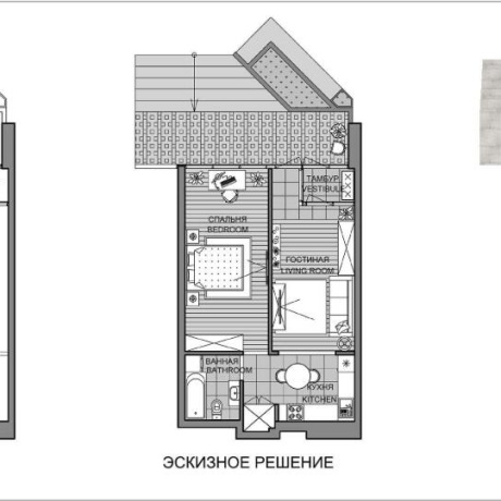 Фотография 2-комнатная квартира по адресу Левина ул., д. 2 - фото 3