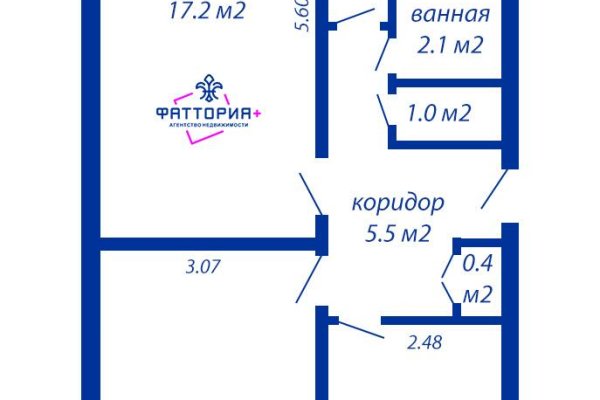 3-комнатная квартира по адресу Голодеда ул., д. 39 к. 2 - фото 6