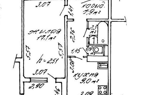 1-комнатная квартира по адресу Слободская ул., д. 155 - фото 10